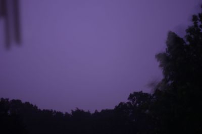 This was a fairly strong storm that hit around 10:30. These images are from about midnight-12:30. Just a note, it is pitch black outside. I got these with my camera on a tripod with my ISO and Shutter settings maxed out. 
